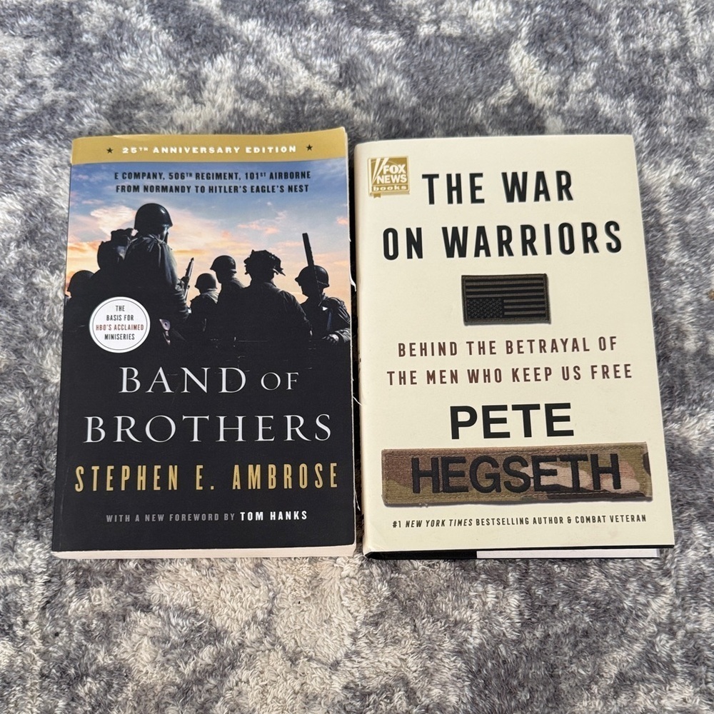 Band of Brothers and The War on Warriors Books